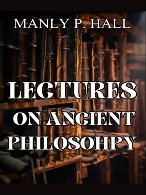 cover image of Lectures on Ancient Philosophy